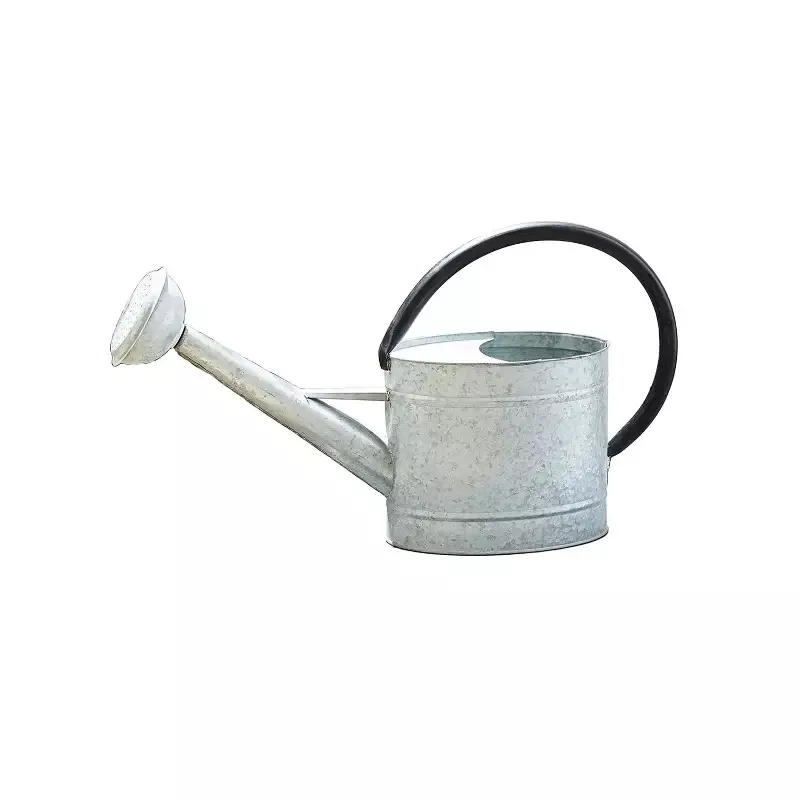 0.7 Gallon Oval Aged Zinc Watering Can