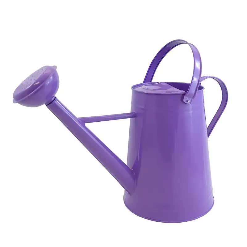 1.2 Gallon Violet Traditional Metal Watering Can