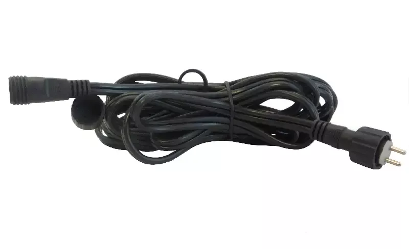 100′ 18-2 cable waterproof grade with Female and male connector