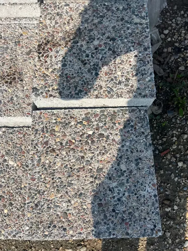 12″ Square Exposed Aggregate