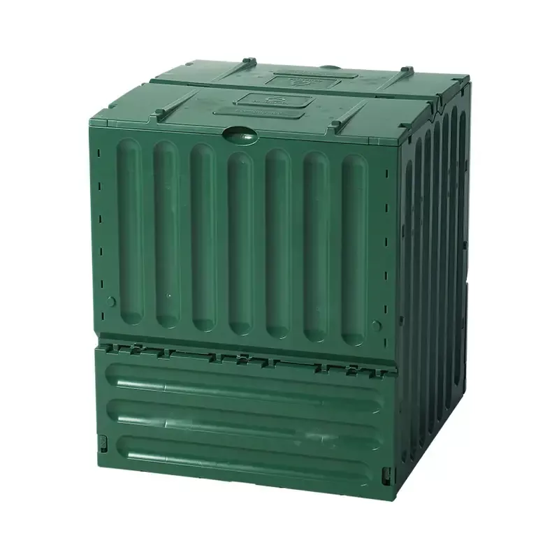 158 Gallon Capacity Large Green Eco King Composter, 31.5″L x 31.5″W x 37″H