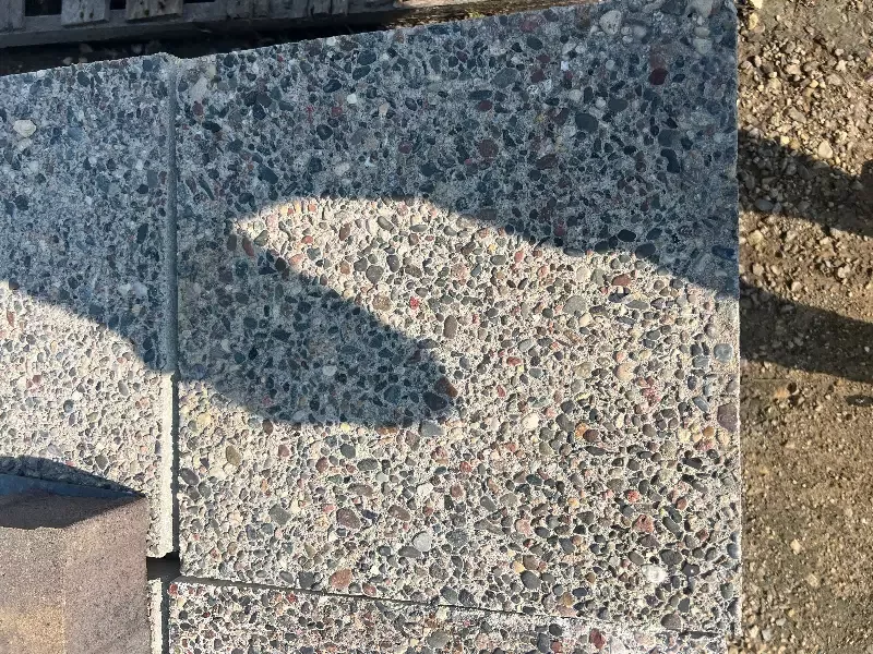 16″ Square Exposed Aggregate