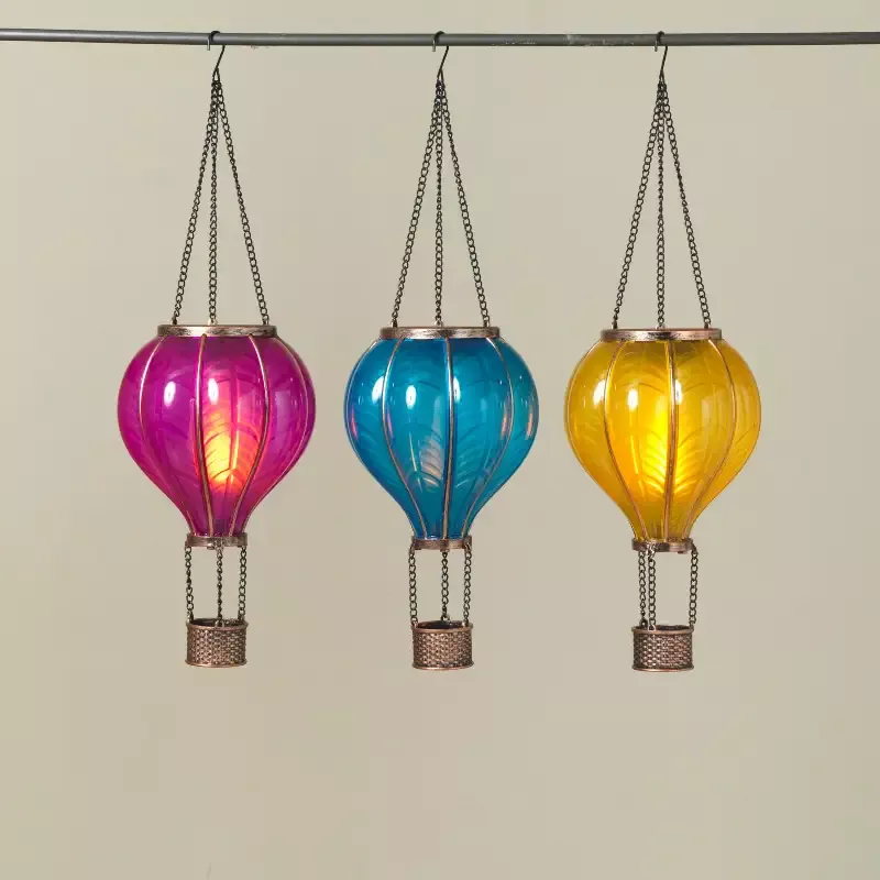 17.7″H Solar Lighted Hanging Balloon