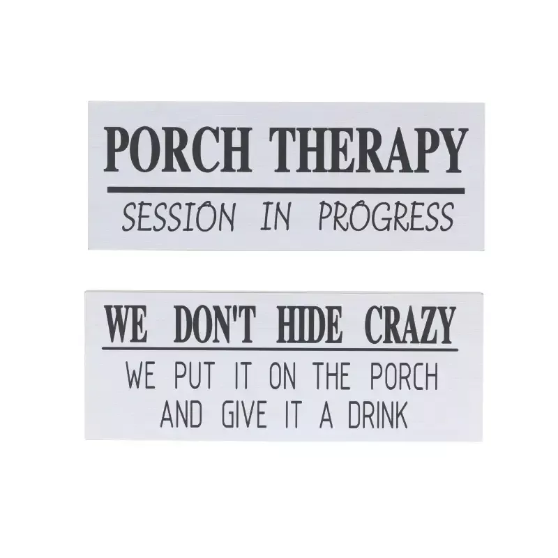 18.8″L Wood Inspirational Wall Decor