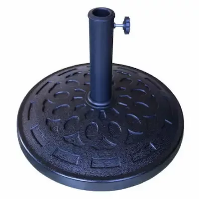 18″ Black Umbrella Base