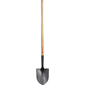 #2 Round Point Shovel 15 Gauge 48″ Wood Handle