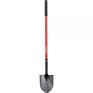 #2 Square Point Shovel 15 Gauge 48″ Wood Handle