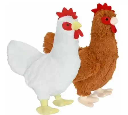 20″ Plush Chicken Dog Toy