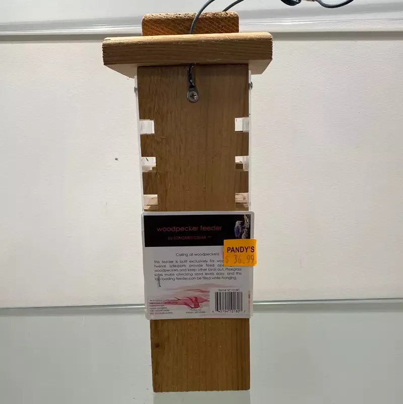 20″ Woodpecker Feeder Cedar