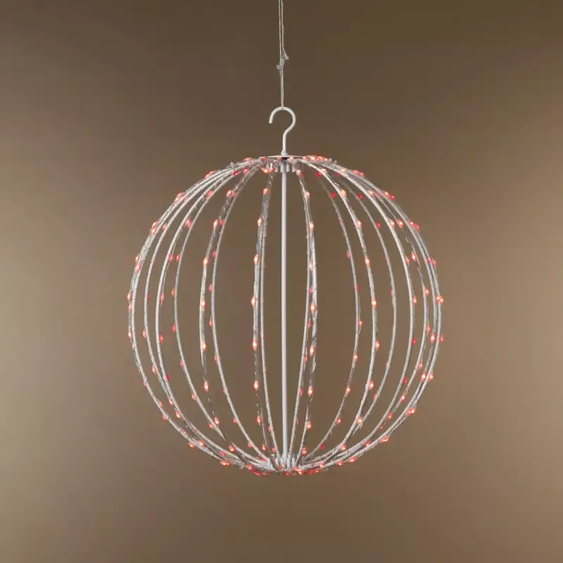 23.6″D Electric Lighted Multi Function RGB Foldable Sphere with 304 Color Changing LED Lights