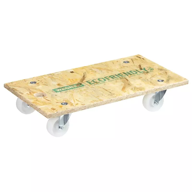 23″ x 12″ 550 lb Capacity Wood Furniture Moving Dolly