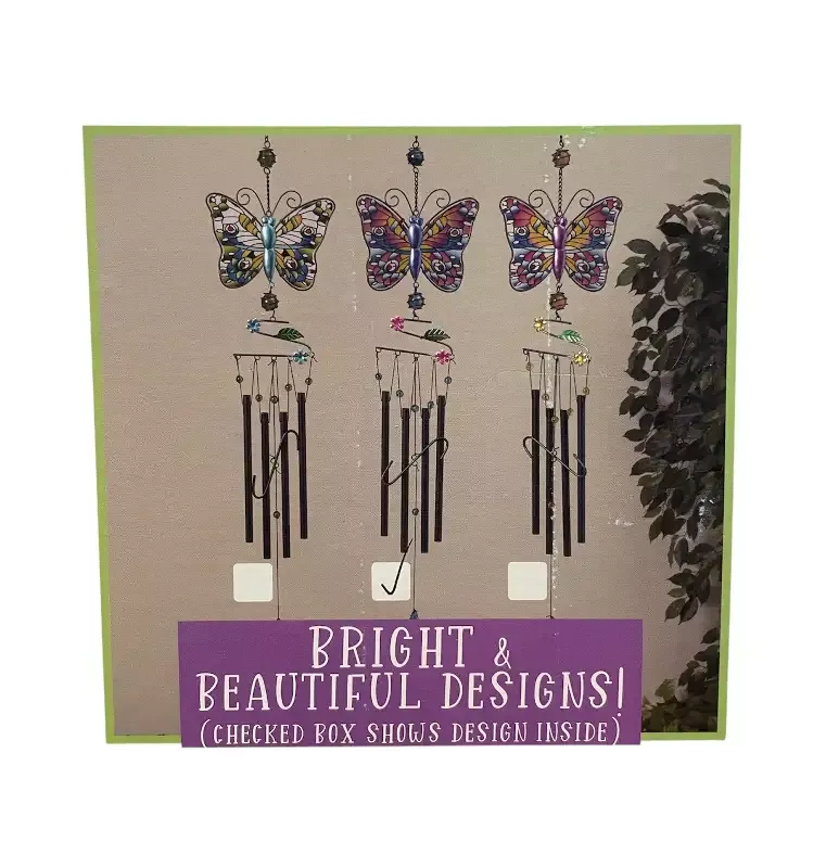 29″ Suncatcher Butterfly Wind Chime