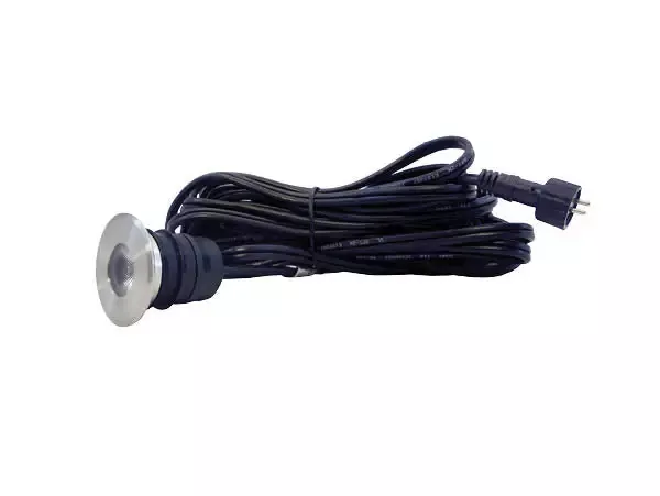 3 watts LED light 20′ 6m cable with connector