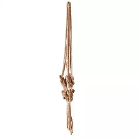 30″ Natural Knotted Rope Hanger