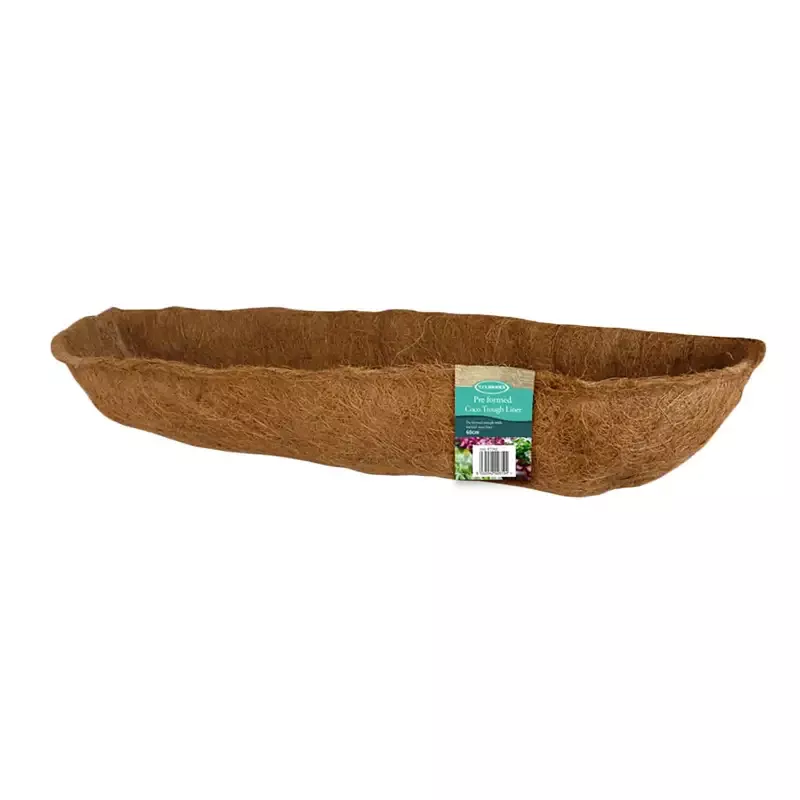 36″ Preformed Coco Trough Liner for Window/Wall Trough Planters