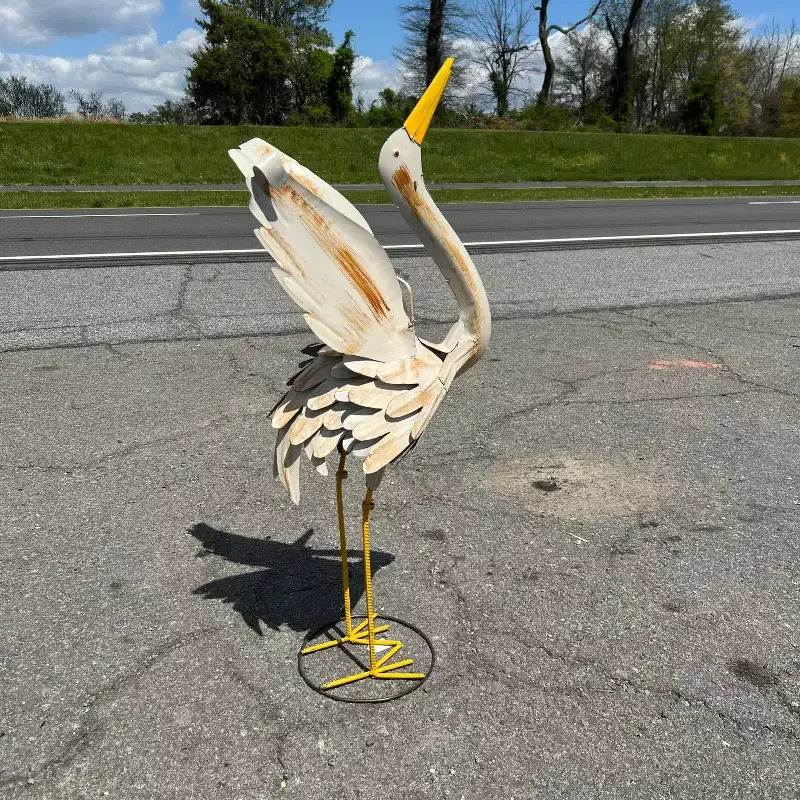 39″ Open Wings Egret