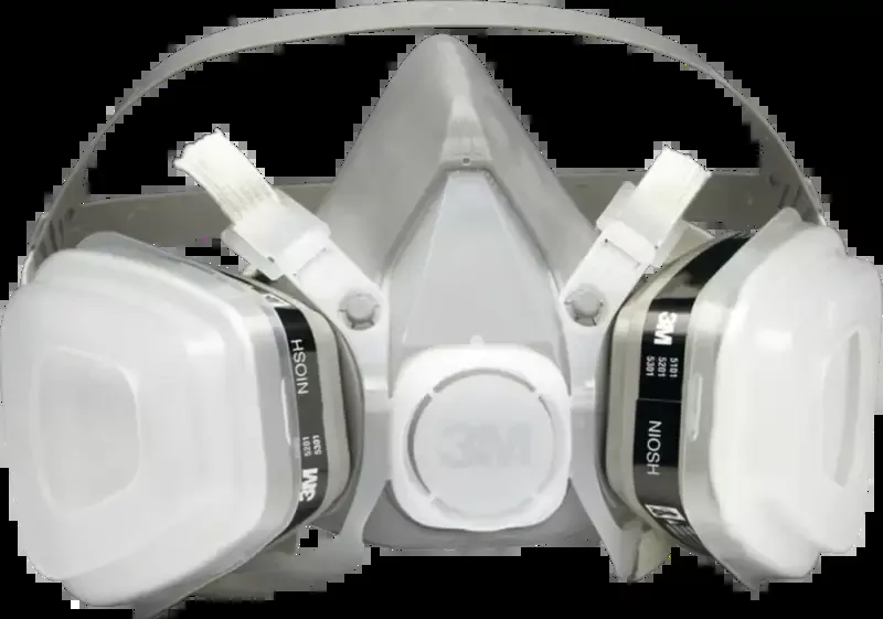 3M 5000-Series Half Facepiece Disposable Respirator Assembly