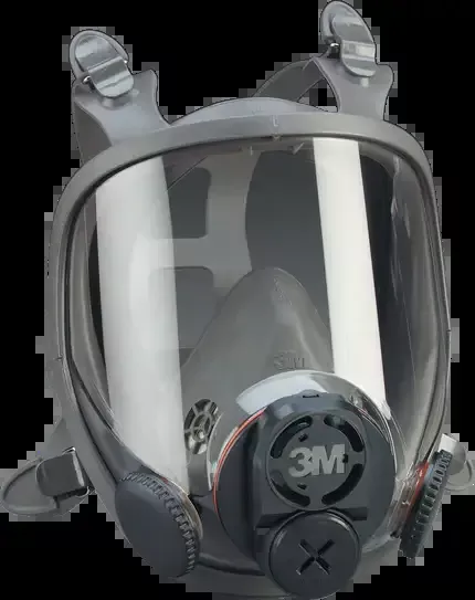 3M 6000-Series Large Full Face Thermoplastic Elastomer Facepiece