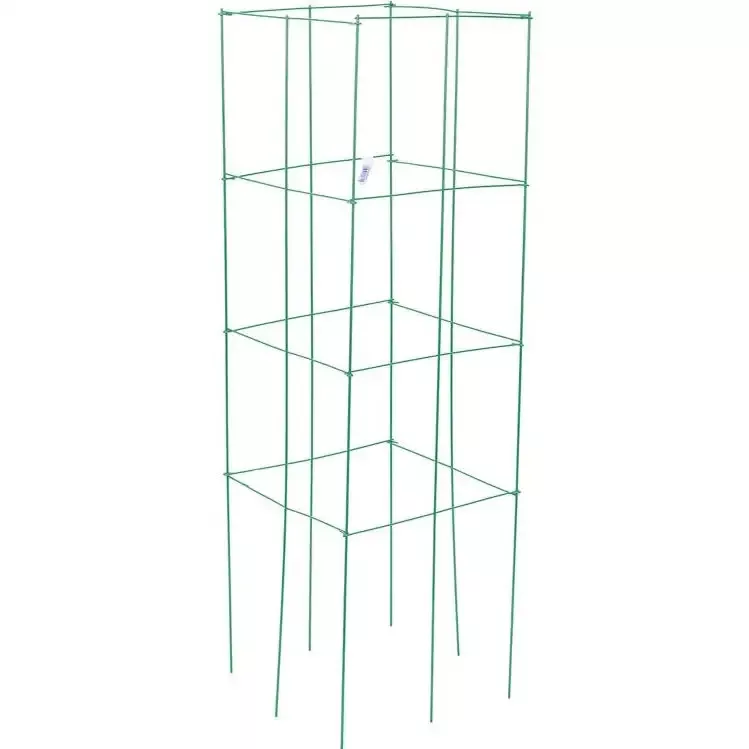 4-Panel Heavy Duty Tomato Tower Cage, Green