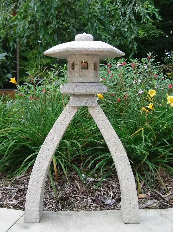 41″ H Kotoji Granite Lantern