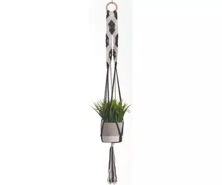 42″ Plant Hammock Black and White