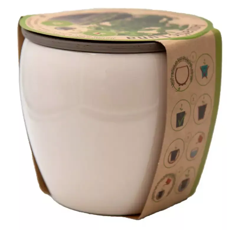 5.75″ Self-Watering Aquatic Planter White
