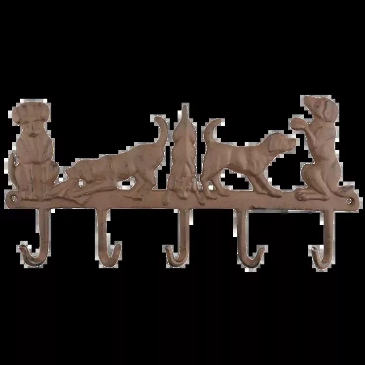 5 Dog Hook Hanger