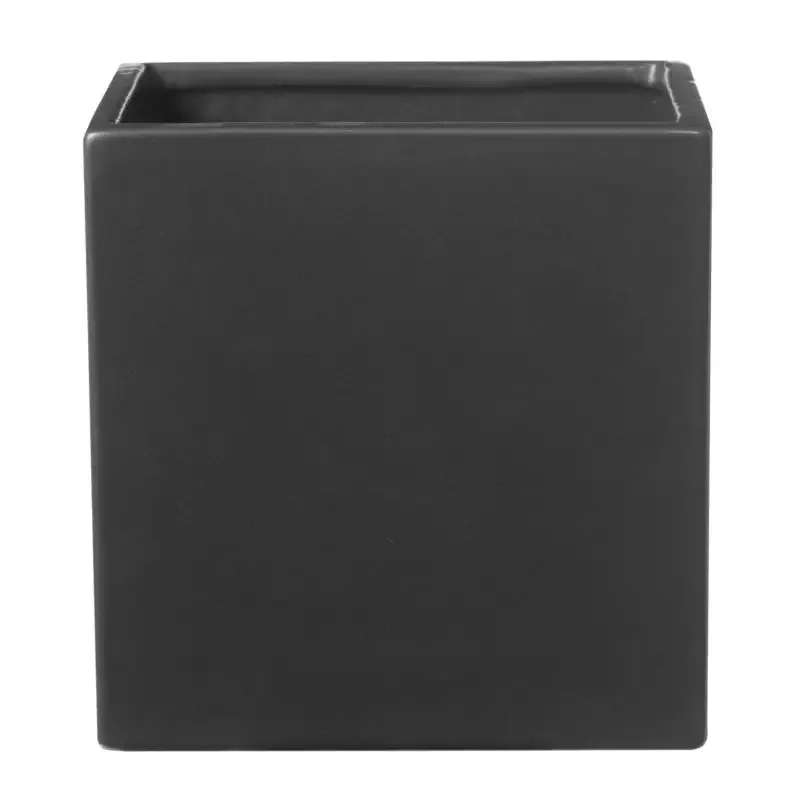 6.7″ Matte Anthracite Ceramic Pot – Waterproof