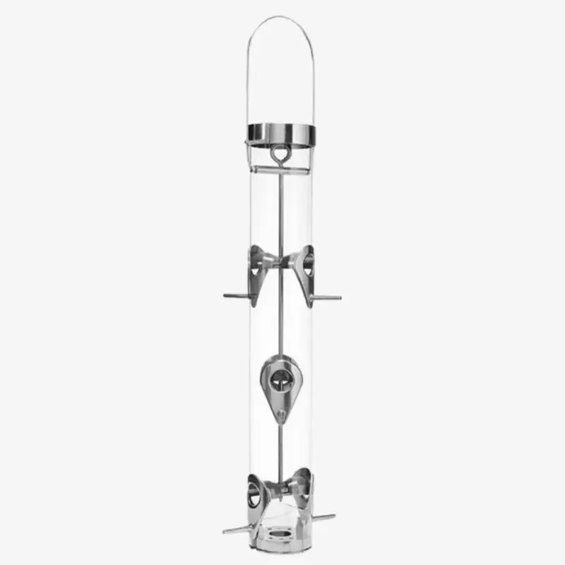 A-6 Ring Pull Bird Feeder by Droll Yankees – Squirrel-Proof and Simple to Maintain
