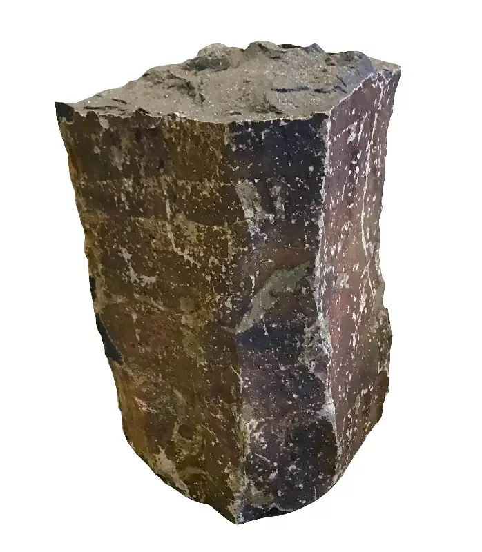 60″ Basalt Column – Polished, Dished Top for Water Features & Landscaping