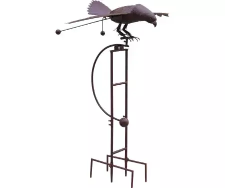 76″ Jumbo Kinetic Eagle Garden Art