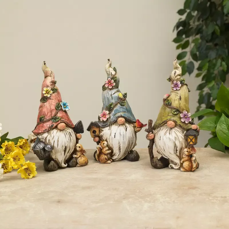 8.8″ Flower Gnomes