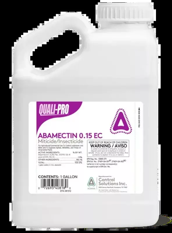 Abamectin 0.15 EC Insecticide & Miticide