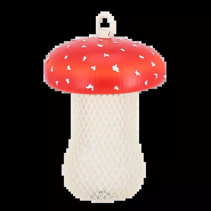 Agaric Mushroom Bird Feeder