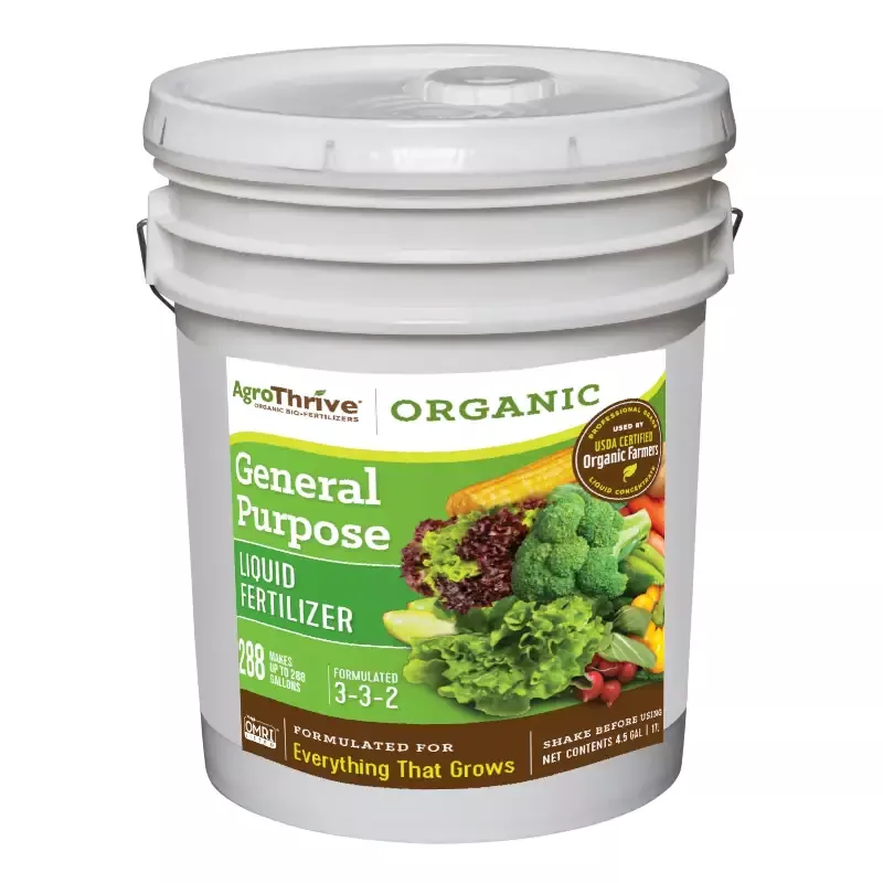 AgroThrive General Purpose Fertilizer – 4.5 Gal Bucket