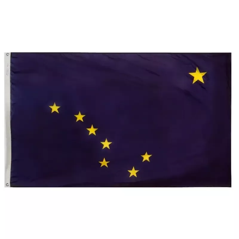 Alaska Courtesy Flag 12″ x 18″