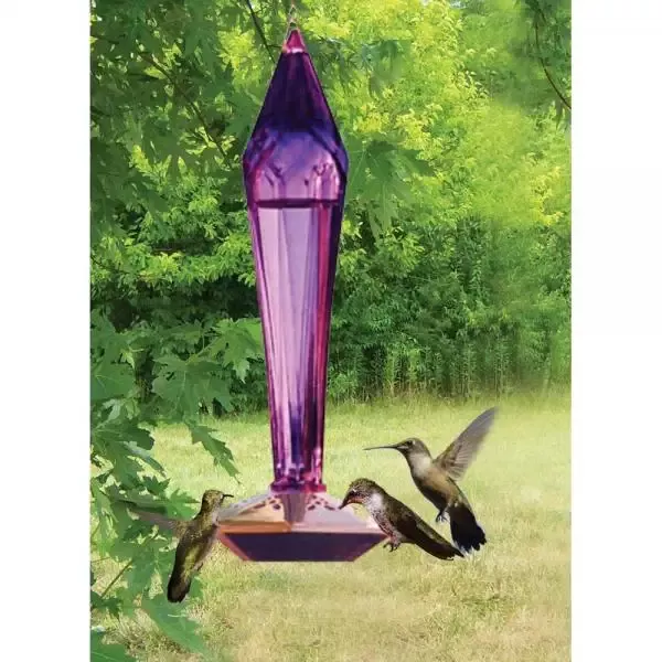 Amethyst Hummingbird Feeder