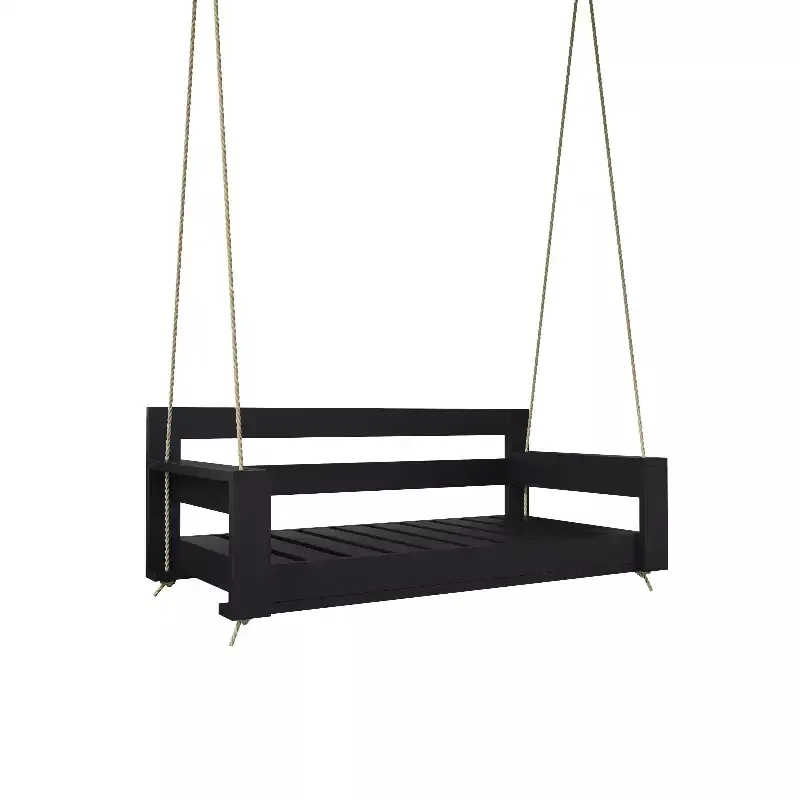 Amish Casual The Danville Daybed Swing, Full, Black Paint