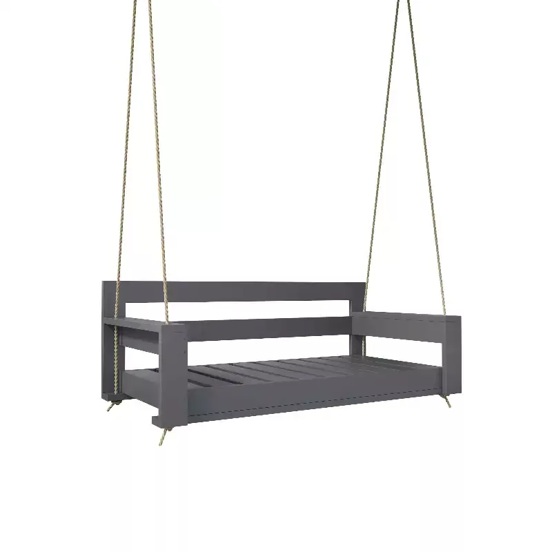 Amish Casual The Danville Daybed Swing, Full, Dovetail Grey Paint
