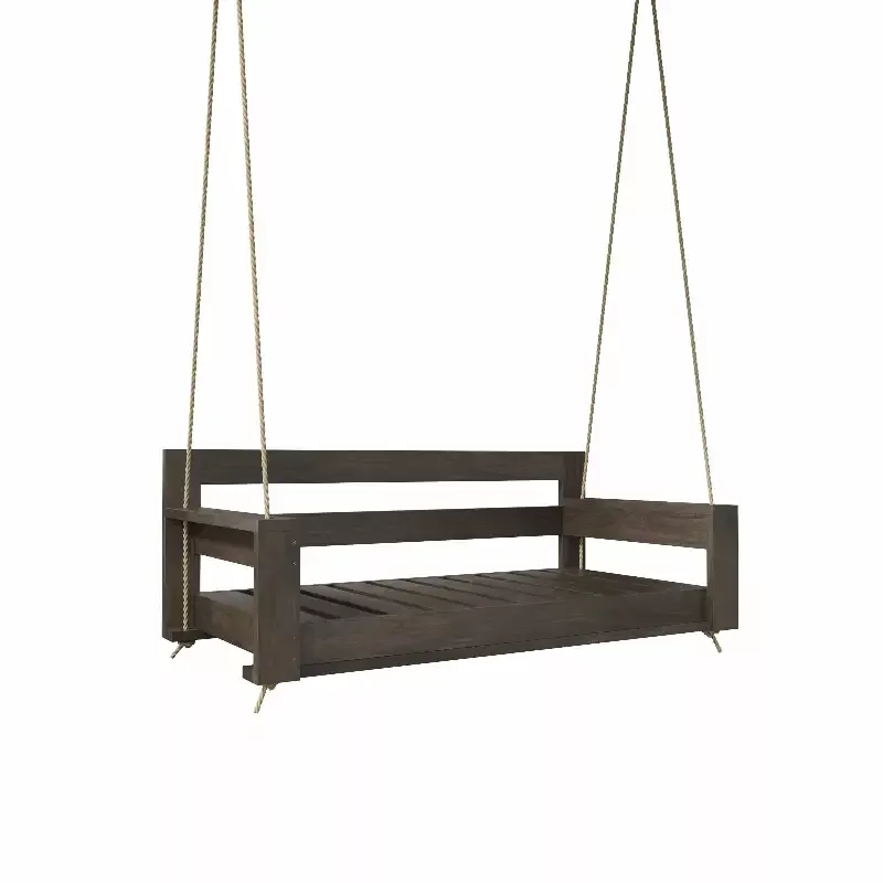 Amish Casual The Danville Daybed Swing, Twin, Dark Walnut