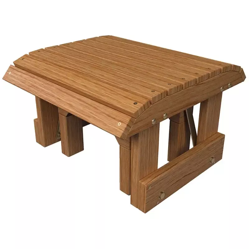 Amish Casual Heavy Duty Treated Gliding Ottoman