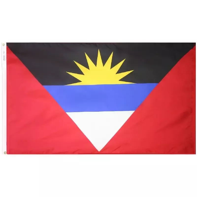 Antigua & Barbuda Courtesy Flag 12″ x 18″