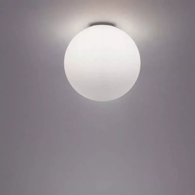 Artemide 011 Dioscuri Max 100W E26 White Wall/Ceiling Light 120V
