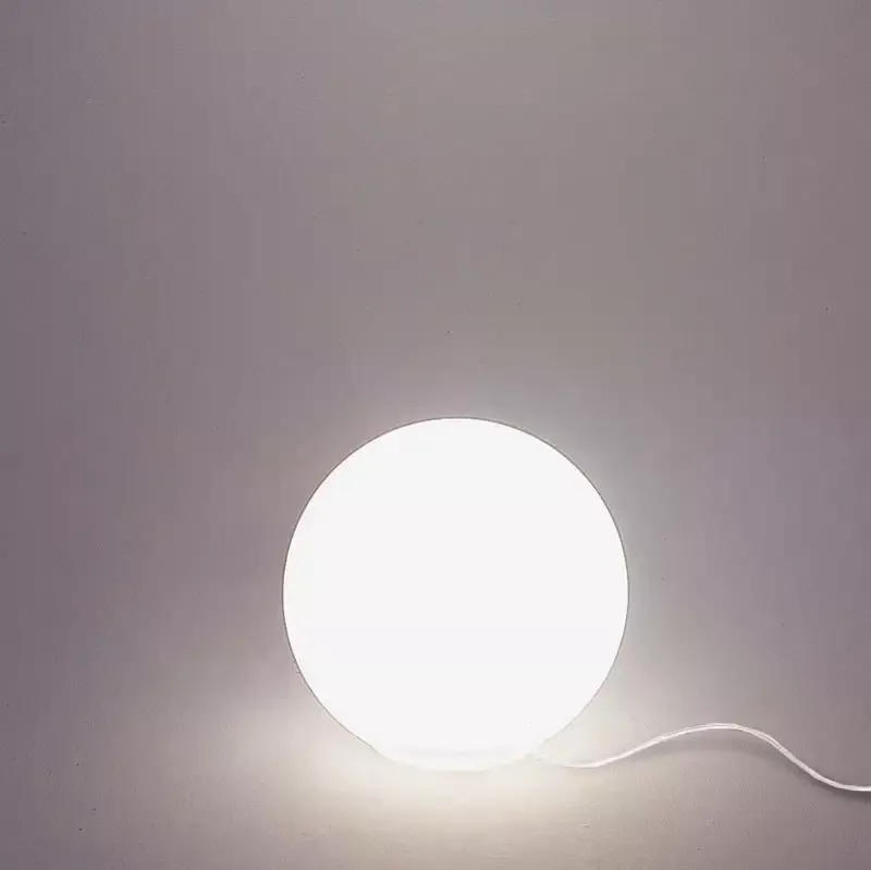 Artemide 018AE26 Dioscuri Max 100W E26 White Table Light with Switch