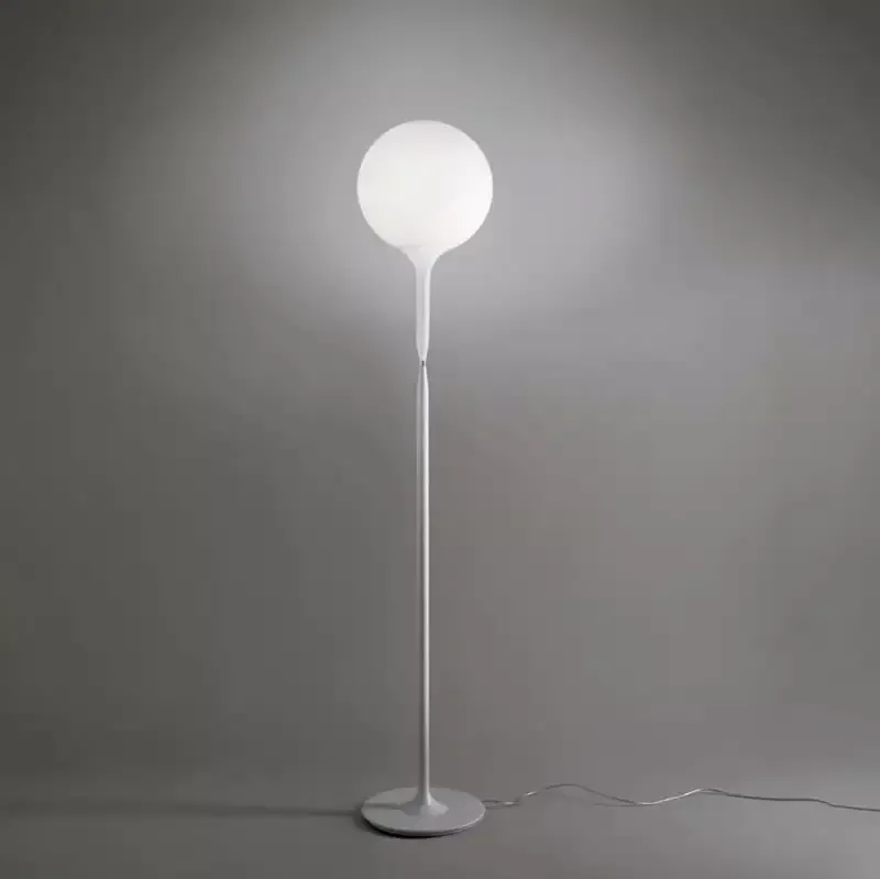 Artemide 105 Castore Max 150W E26 White Floor Light 120V