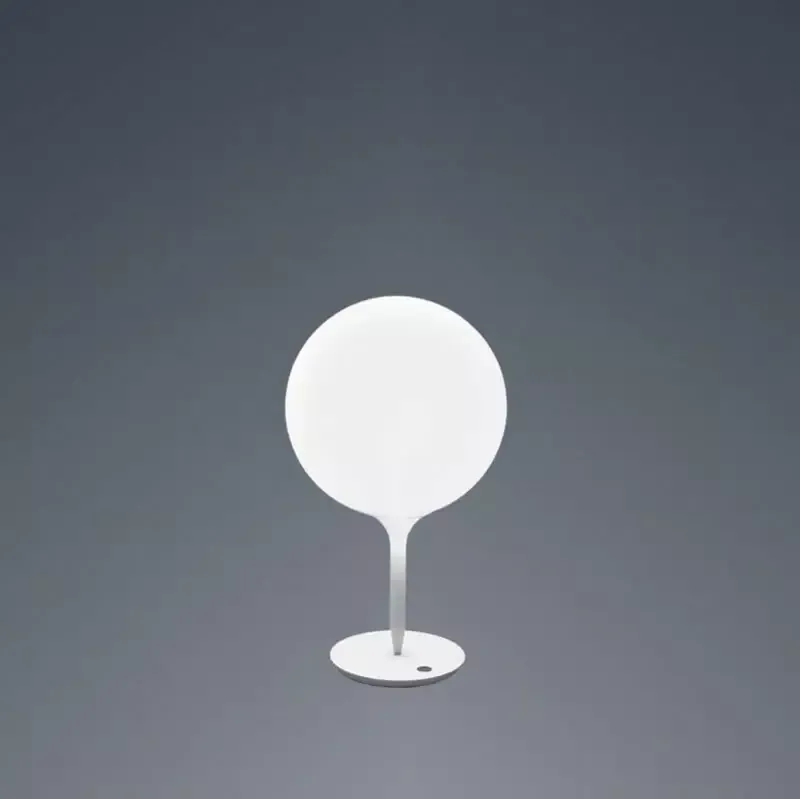 Artemide 1050005A Castore Max 100W E26 White Table Light 120V