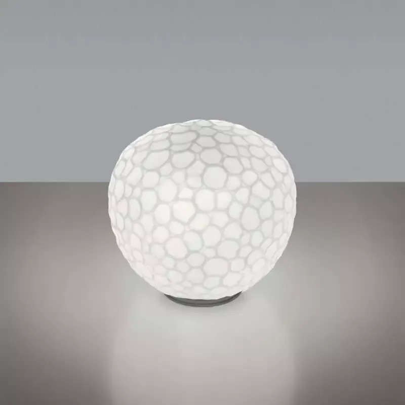 Artemide 1700018A Meteorite Max 100W E26 White 35 Inch with Dimmable Table Light