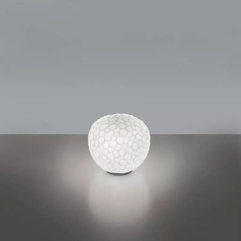 Artemide 1703118A Meteorite Max 4W E12 White 15 Inch Table Light