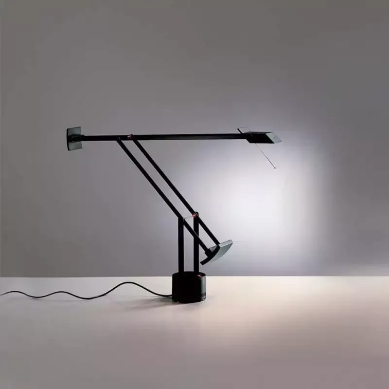 Artemide A008108 Tizio 20W Black Mico Table Hal Light