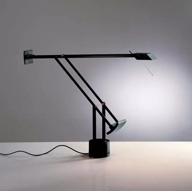 Artemide A009218 Tizio 8W 3000K LED Black Classic Table Light